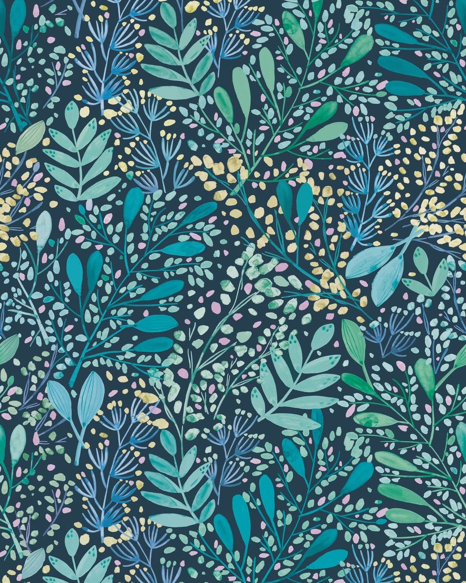 Pimp My Wall Mural — Teal