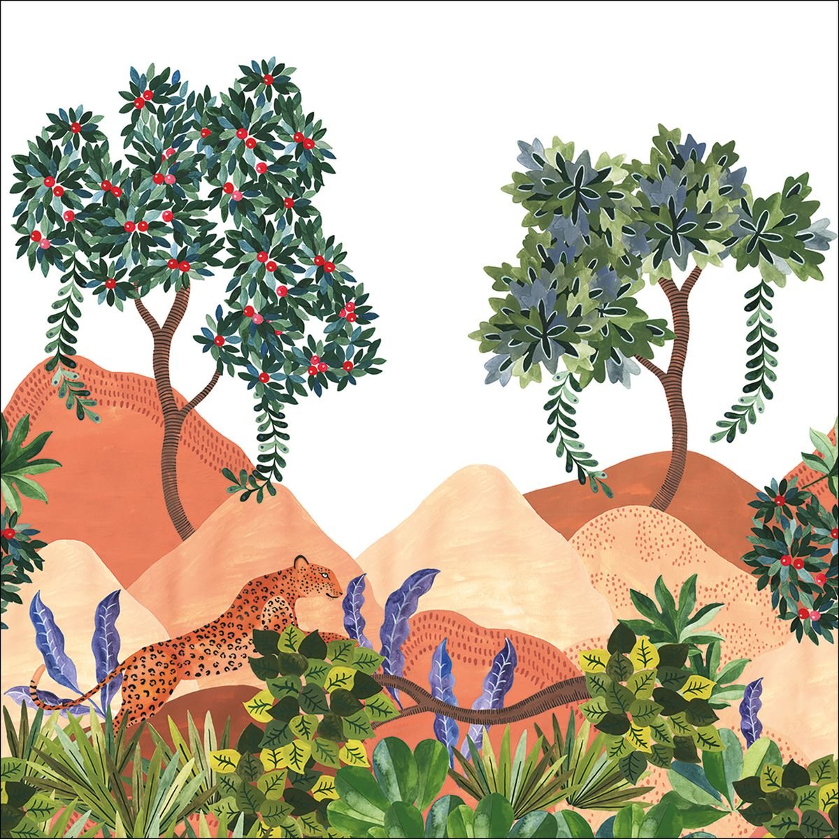 Wild Mural — Beige